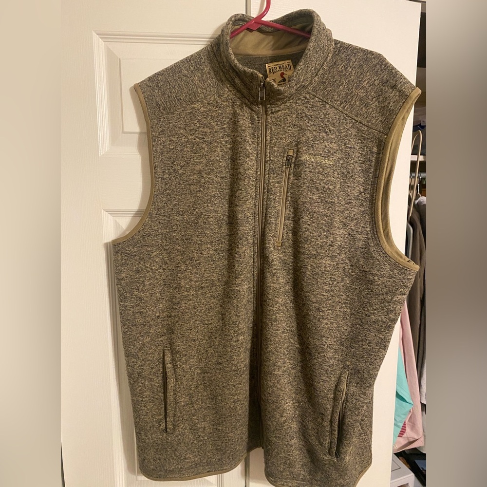 Men’s Fleece Full Zip Vest